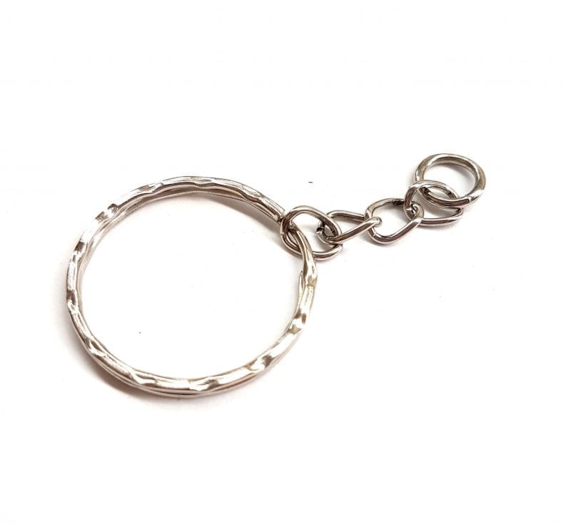 Keyring Ring with Chain (In Stock) – Vector Etch Laser Cutting